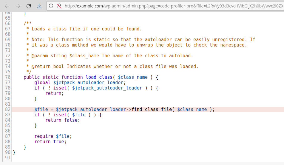 Code Profiler screenshot #3